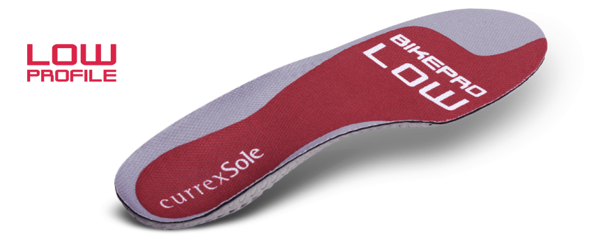 BikePro - Low Arch - Bike Insoles for Cyclists, Mountain Bikers and Triathletes