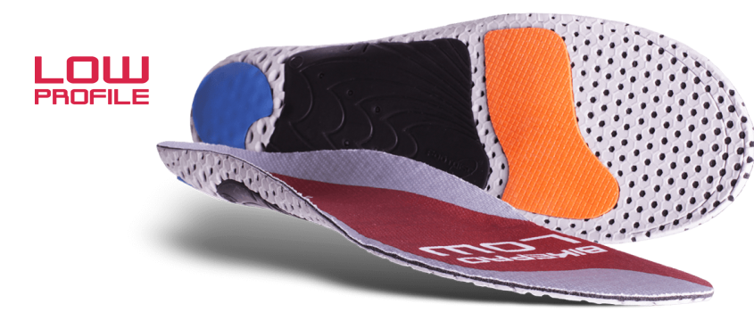 BikePro - Low Arch - Bike Insoles for Cyclists, Mountain Bikers and Triathletes